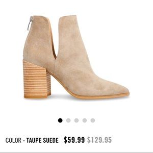 STEVE MADDEN suede bootie BRAND NEW W/ BOX
